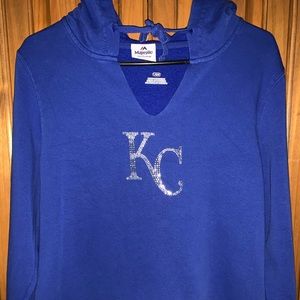 Ladies Kansas City Royals hoodie large